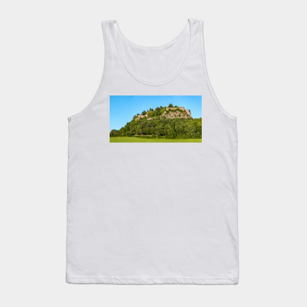 South-Western Sight of Hohentwiel Fortress Ruins - Singen, Germany Tank Top by holgermader